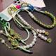 Long Crossbody Anti-Lost Wear-Resistant Durable Contrasting Color Braided PhoneCamera Lanyard