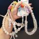 Long Crossbody Anti-Lost Wear-Resistant Durable Contrasting Color Braided PhoneCamera Lanyard