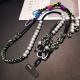 Long Crossbody Anti-Lost Wear-Resistant Durable Contrasting Color Braided PhoneCamera Lanyard