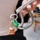 Outdoor Portable Travel Tag Woven Phone Lanyard