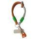 Outdoor Portable Travel Tag Woven Phone Lanyard