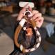 Outdoor Portable Travel Tag Woven Phone Lanyard
