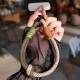 Outdoor Portable Travel Tag Woven Phone Lanyard