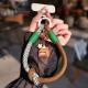 Outdoor Portable Travel Tag Woven Phone Lanyard