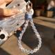 Full-diamond Two-tone Braided Phone Case Lanyard