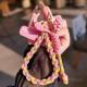 Cotton Chanel-style Personalized Hand-knitted Lanyard