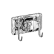 Glacier Shower Holder-Gold-1 piece - Option1