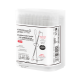 Double-ended multipurpose cotton swabs-white-100 sticks-1 box - Option1
