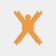 Free assembly shoe rack-bracket-orange-17 * 14 *0.8cm-1 piece - Option1