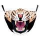 Wansheng Digital Printing Face Animal Tiger Ear Hanging Double-layer Mask