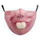 Halloween Digital Printing Funny Face Double-layer Dust Mask