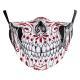 Digital Printing Ghost Face Wansheng Clown Funny Double-layer Dust Mask