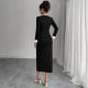 Elegant And Casual Knitted Dress