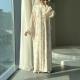 Printed Robe Womens SpringAutumn Loose Outerwear Cardigan Ethnic-Style Dress