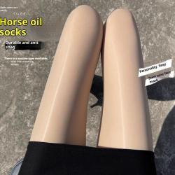 Spring And Summer Horse Oil Socks Anti-snagging Durable Superb Fleshcolor Pantynose Thin