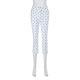 Polka-dot Print Elegant Sporty Casual Cropped Leggings
