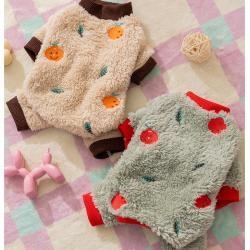 Wholesale Of Dog Clothes, Autumn And Winter Warm Four-legged Clothes, Small And Medium-sized Dog Teddy Bichon Frise Fleece Clothes, And Cat Pet Clothing