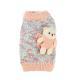 Autumn And Winter Pet Sweaters, Three-dimensional Bear Floral Yarn, Small And Medium-sized Dog Bichon Frise Yorkshire Terrier Pullover, Cat And Dog Clothes