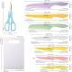 30 Piece  Knife Set With Kitchen Cutting Board