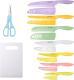 30 Piece  Knife Set With Kitchen Cutting Board