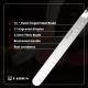 10-inch Carbon Steel Chef Knife For Beef, Turkey, And Ham, With Triple Rivet Handle