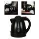 Electric Kettle 150W 1L Black Road Hot Water Boiler Stainless Steel Liner Auto Shut Off Tea Kettle Car Cigarette Plug 12V For Sedans SUVs