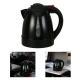 Electric Kettle 150W 1L Black Road Hot Water Boiler Stainless Steel Liner Auto Shut Off Tea Kettle Car Cigarette Plug 12V For Sedans SUVs