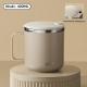 304 Stainless Steel Portable Mug With Lid Coffee Cup