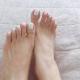 Cute And Graceful Goddess Wear Nail Toe