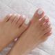 Cute And Graceful Goddess Wear Nail Toe