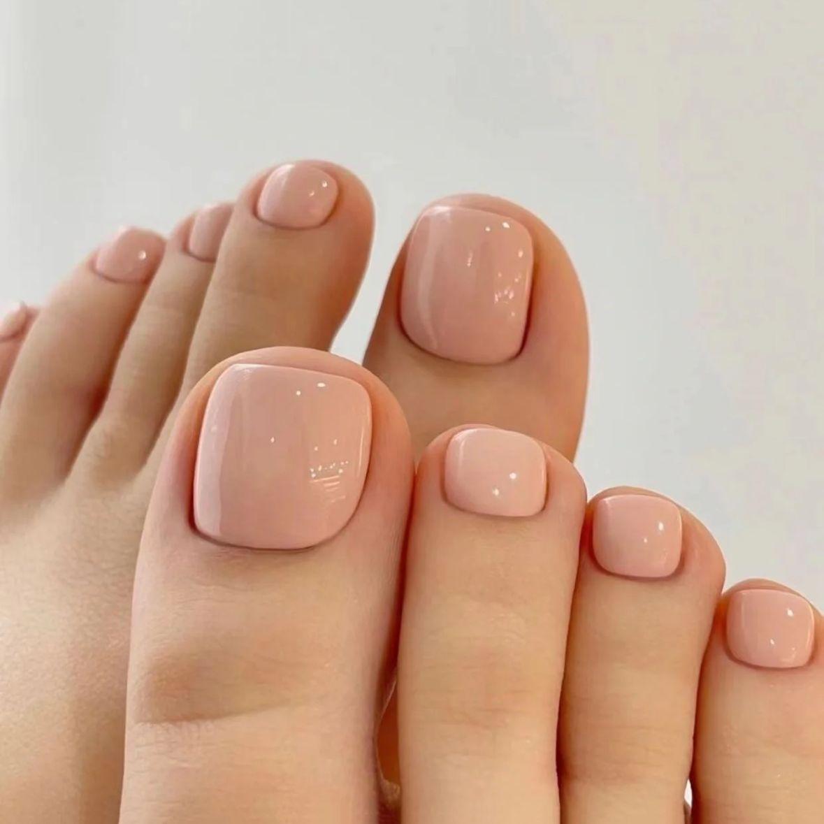 Fashion Personality Toe Nail Stickers Finished Product