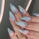 3D Three-dimensional Popular Rhinestone Relief Fake Nails