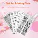 Japanese Nail Print Steel Plate