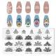 Japanese Nail Print Steel Plate