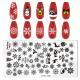 Japanese Nail Print Steel Plate