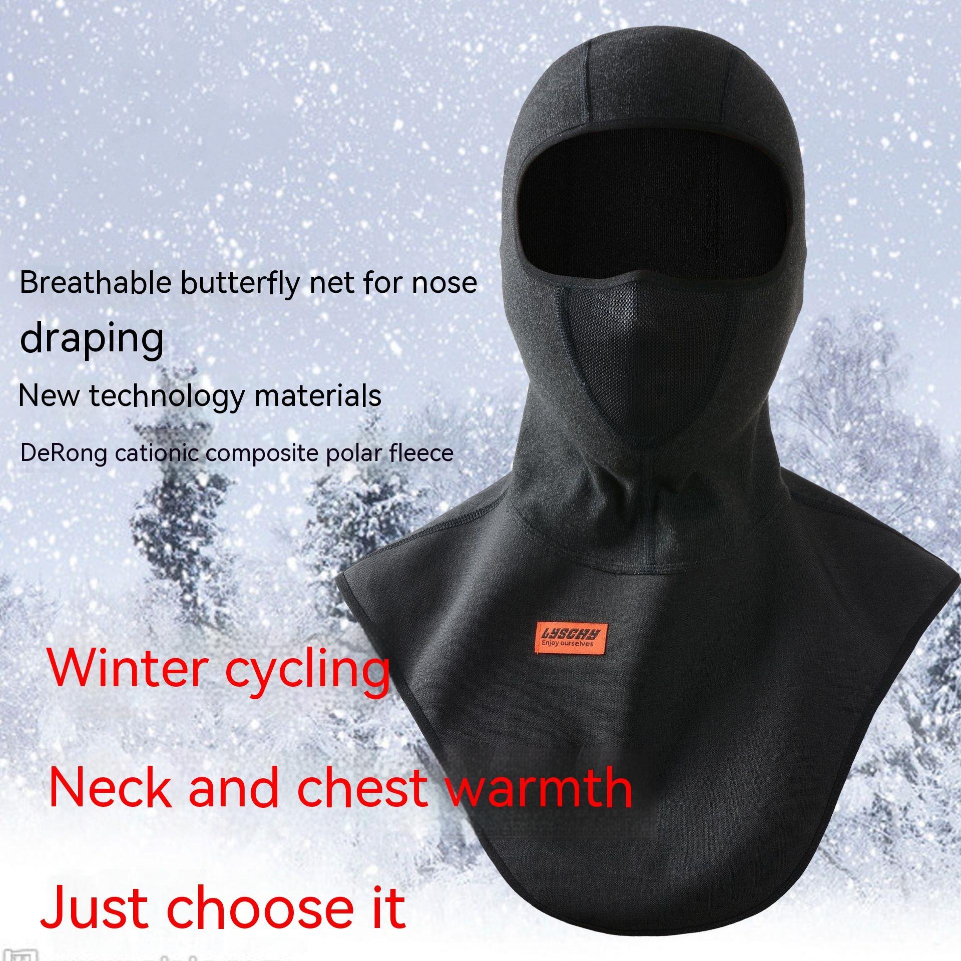 Mens And Womens Outdoor Cold-proof Windproof Cycling Mask Motorcycle