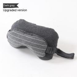 Eye Mask Two-in-one Pillow Jersey Foam Particles Neck Pillow