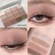 16 Colors Eye Shadow Plate Shimmer Matte Brightening Crouching Silkworm