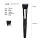 Cross-border Hot Sale Amazon Can Bulk 32 PCs Brush Suit Single Makeup Brush Leather Bag With Wooden Handle