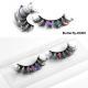 One-pair Package Artificial Mink Hair Butterfly False Eyelashes Natural Curling Multi-layer