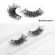 One-pair Package Artificial Mink Hair Butterfly False Eyelashes Natural Curling Multi-layer
