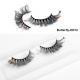 One-pair Package Artificial Mink Hair Butterfly False Eyelashes Natural Curling Multi-layer