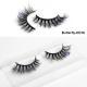 One-pair Package Artificial Mink Hair Butterfly False Eyelashes Natural Curling Multi-layer