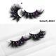 One-pair Package Artificial Mink Hair Butterfly False Eyelashes Natural Curling Multi-layer