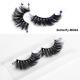 One-pair Package Artificial Mink Hair Butterfly False Eyelashes Natural Curling Multi-layer