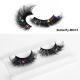 One-pair Package Artificial Mink Hair Butterfly False Eyelashes Natural Curling Multi-layer