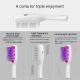 Mens And Womens Red Light Vibration Massage Comb