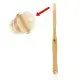 Bath Brush 15" Shower Body Back Scrubber With Long Handle Detachable Brush