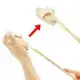 Bath Brush 15" Shower Body Back Scrubber With Long Handle Detachable Brush