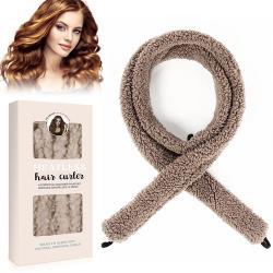 Satin Heatless Hair Curler, Lazy Natural Soft Wave DIY Heatless Curls For Sleep In Overnight, For All Hair Types